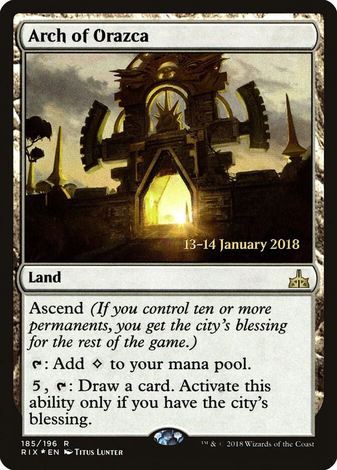Arch of Orazca [Prerelease Cards] 185