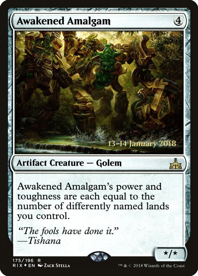 Awakened Amalgam [Prerelease Cards] 175