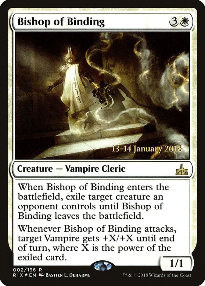 Bishop of Binding [Prerelease Cards] 2