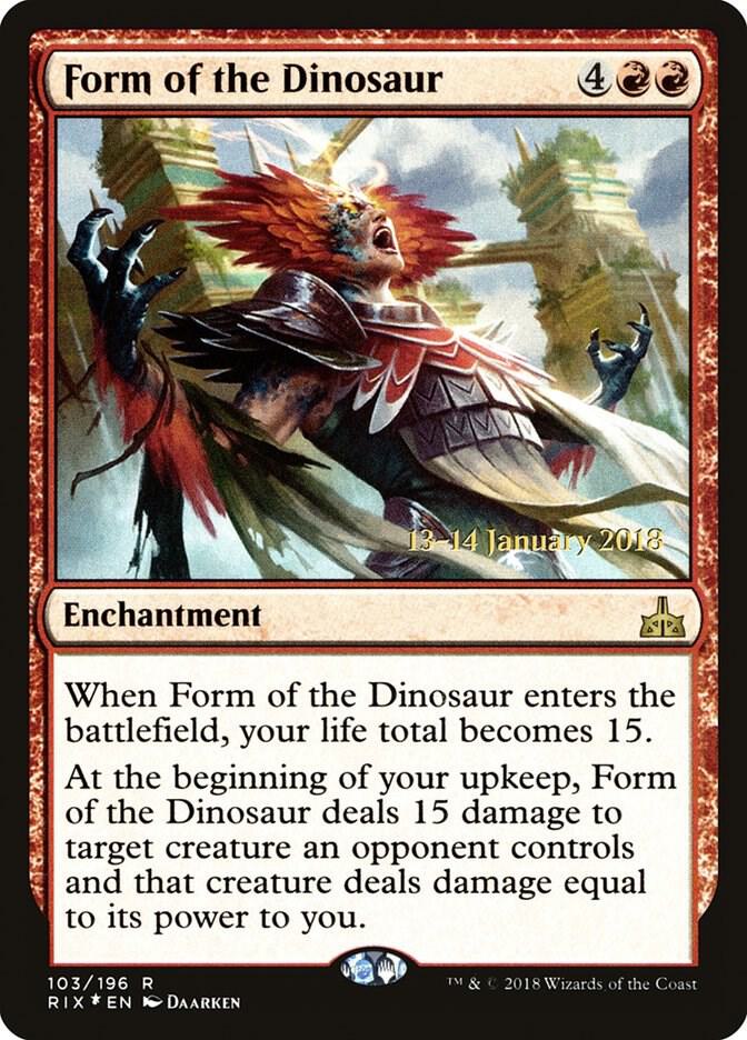Form of the Dinosaur [Prerelease Cards] 103