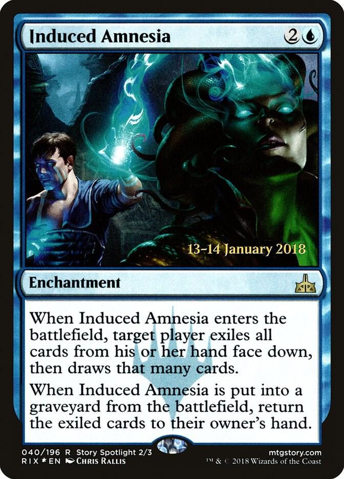 Induced Amnesia [Prerelease Cards] 40