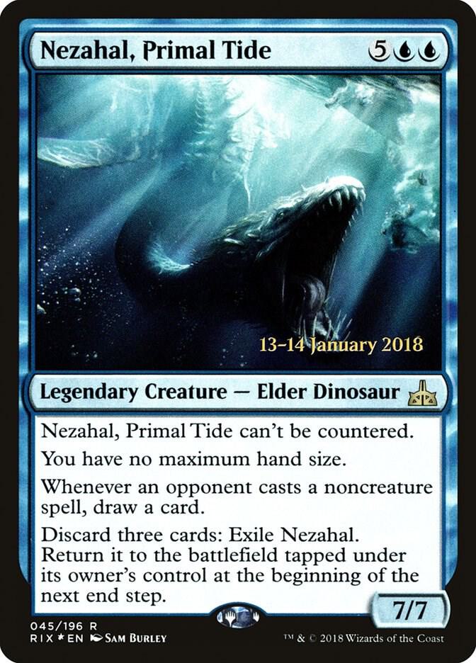 Nezahal, Primal Tide [Prerelease Cards] 45