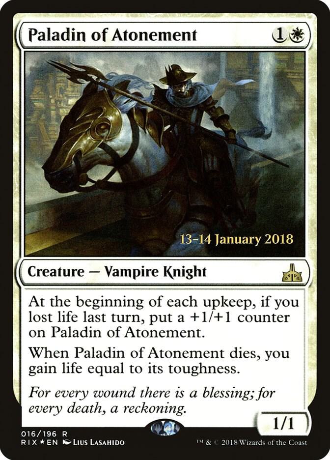Paladin of Atonement [Prerelease Cards] 16