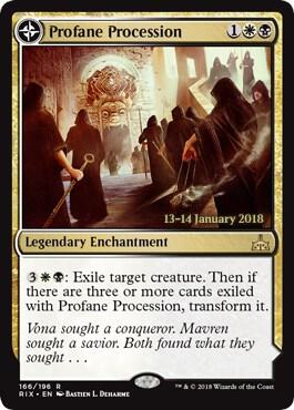 Profane Procession [Prerelease Cards] 166