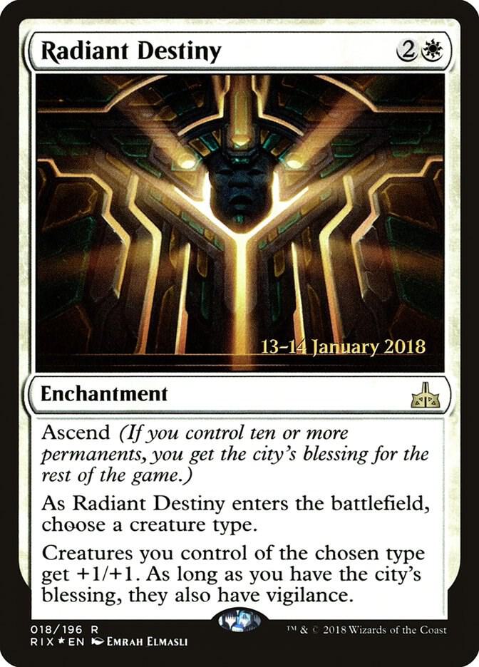 Radiant Destiny [Prerelease Cards] 18