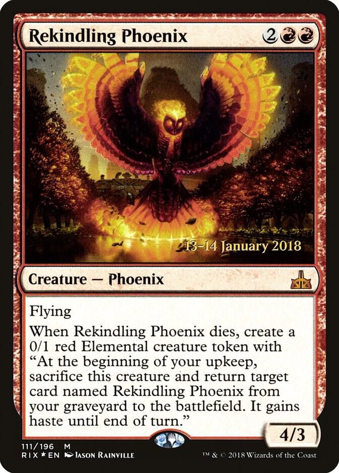 Rekindling Phoenix [Prerelease Cards] 111