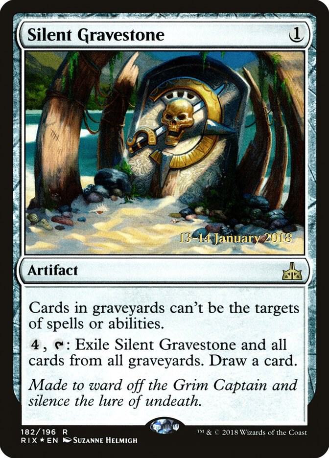 Silent Gravestone [Prerelease Cards] 182