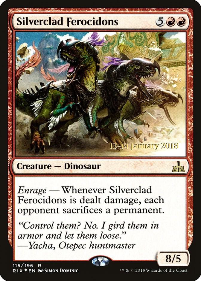 Silverclad Ferocidons [Prerelease Cards] 115