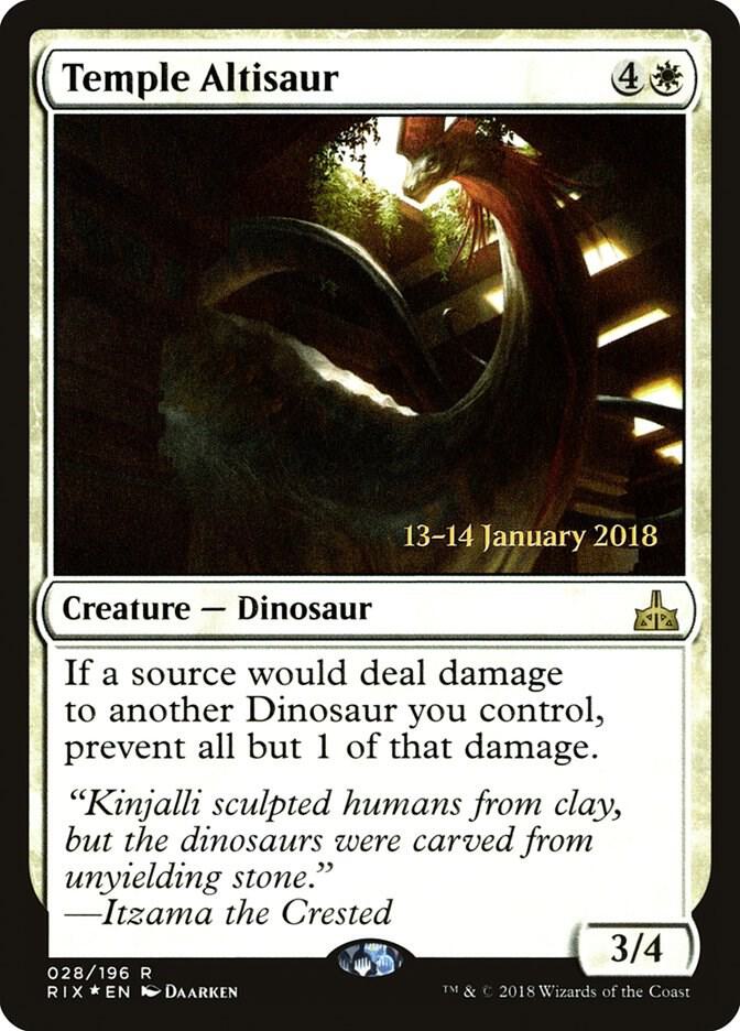 Temple Altisaur [Prerelease Cards] 28