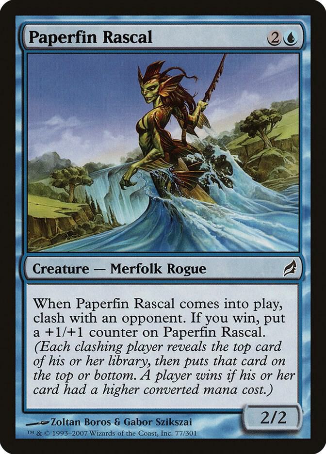 Paperfin Rascal [Lorwyn] 77