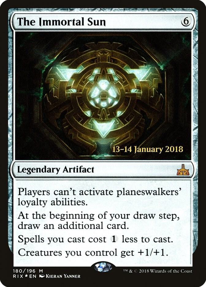 The Immortal Sun [Prerelease Cards] 180