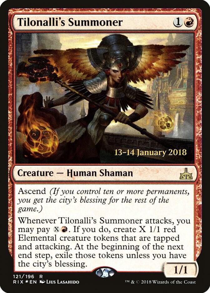 Tilonalli's Summoner [Prerelease Cards] 121