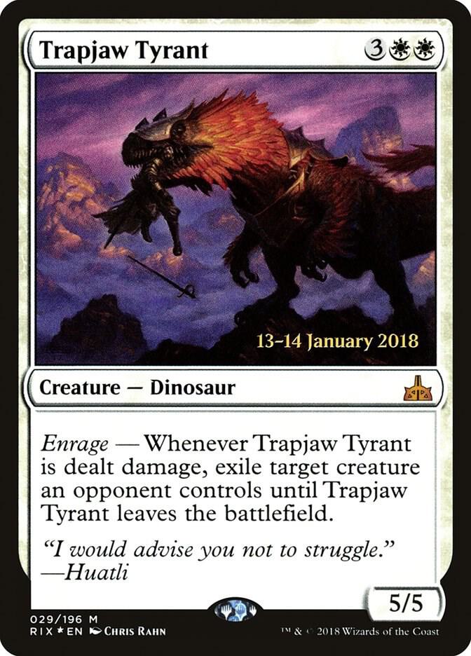 Trapjaw Tyrant [Prerelease Cards] 29