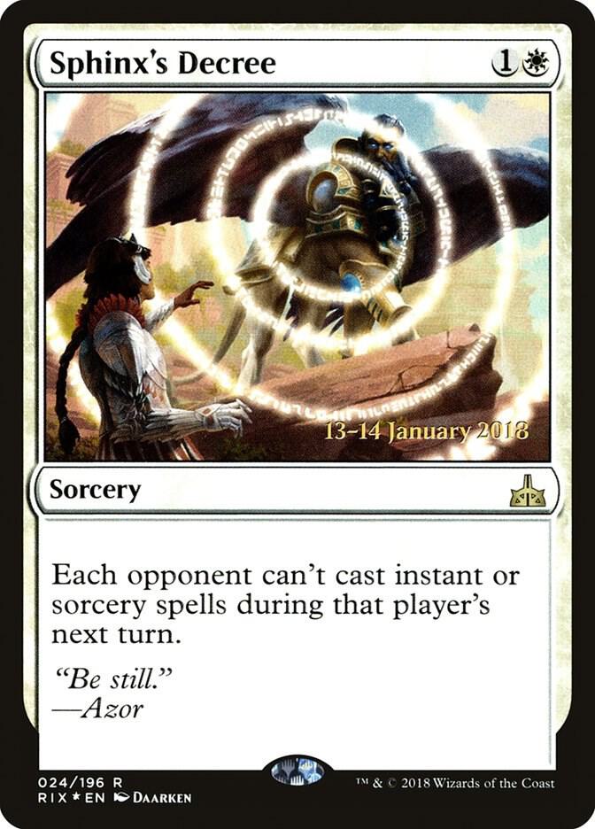 Sphinx's Decree [Prerelease Cards] 24