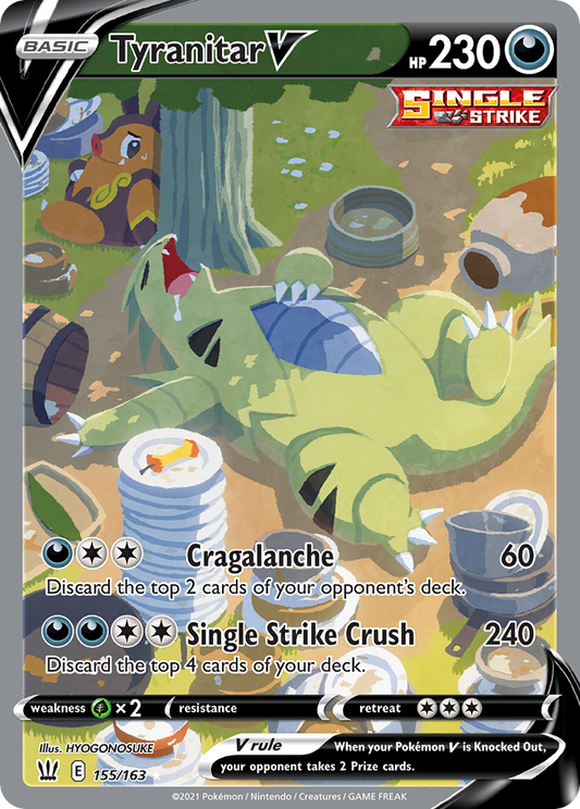 Tyranitar V - 155/163 Battle Styles