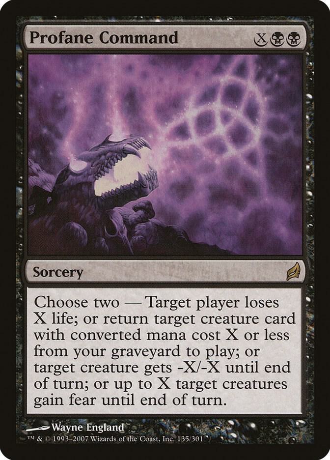 Profane Command [Lorwyn] 135