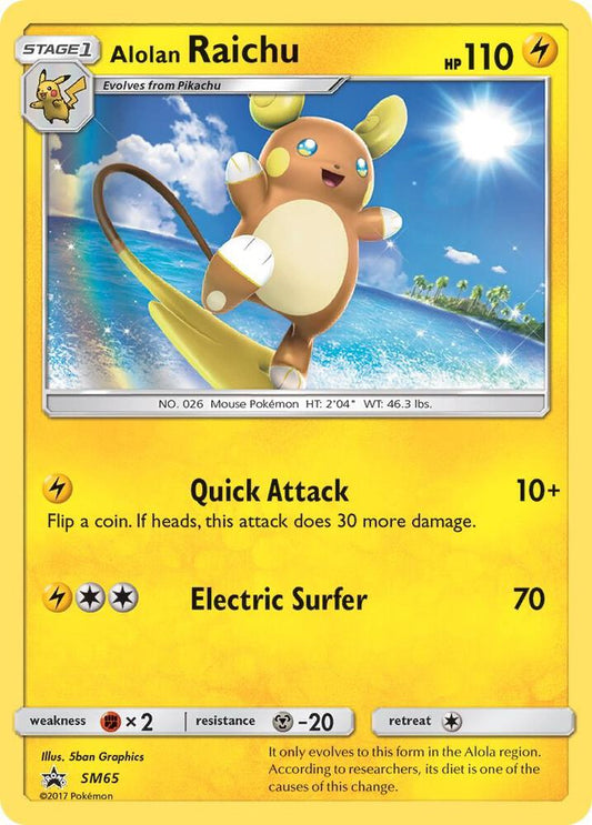 Alolan Raichu - SM65 [SM Promos] SM65