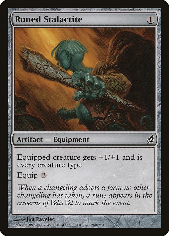 Runed Stalactite [Lorwyn] 260