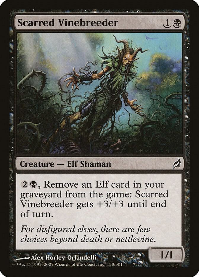 Scarred Vinebreeder [Lorwyn] 138
