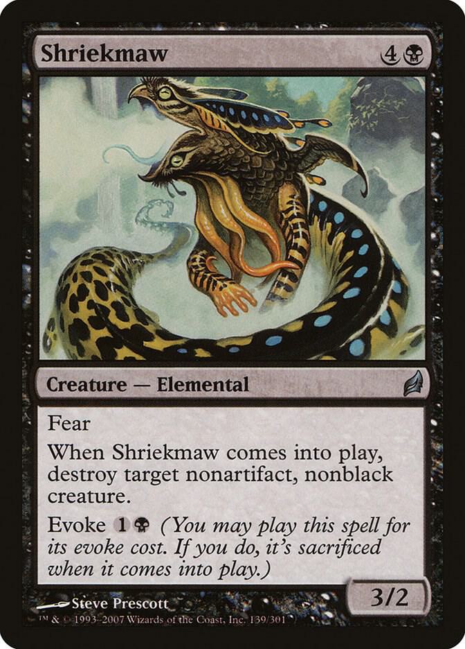 Shriekmaw [Lorwyn] 139