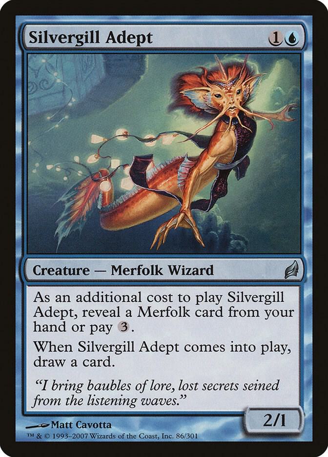 Silvergill Adept [Lorwyn] 86
