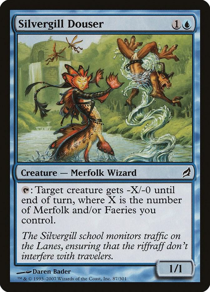 Silvergill Douser [Lorwyn] 87