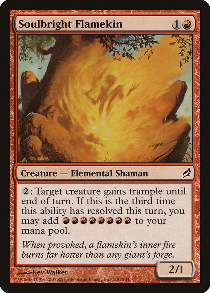 Soulbright Flamekin [Lorwyn] 190
