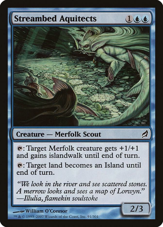 Streambed Aquitects [Lorwyn] 91