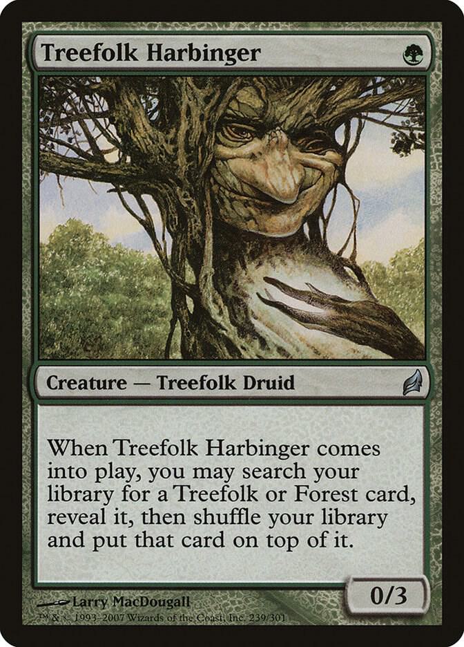 Treefolk Harbinger [Lorwyn] 239