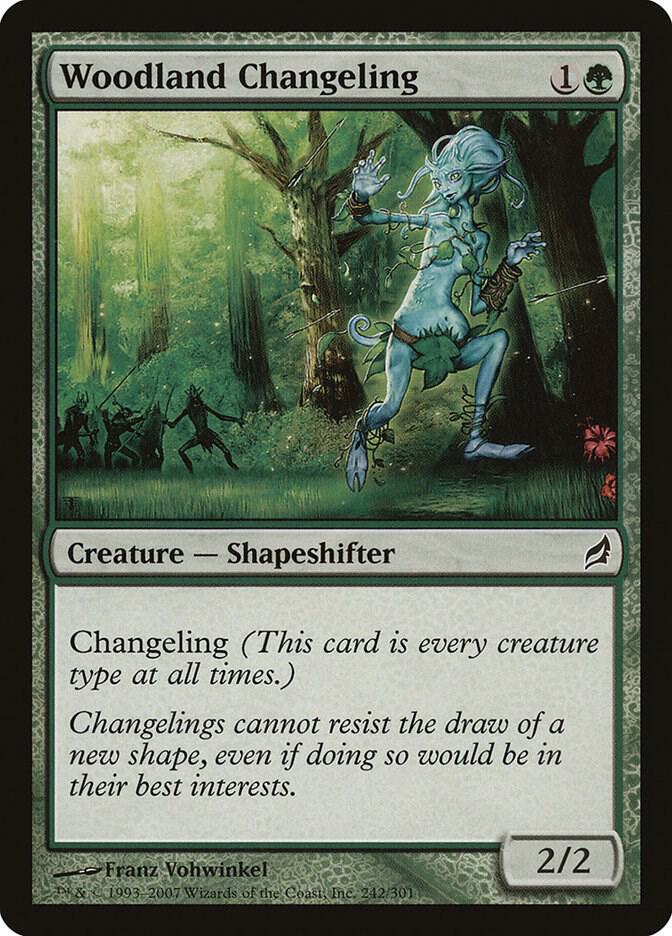 Woodland Changeling [Lorwyn] 242