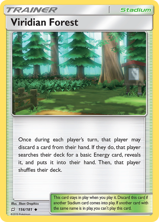 Viridian Forest - 156/181 Team Up