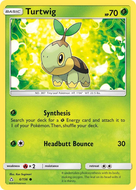 Turtwig (6) [SM - Ultra Prism] 6/156