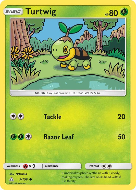 Turtwig (7) [SM - Ultra Prism] 7/156