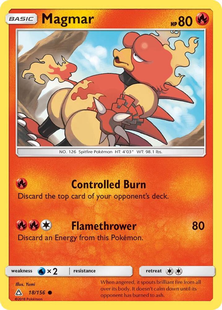 Magmar [SM - Ultra Prism] 18/156