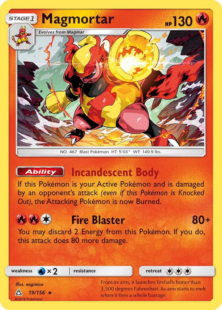 Magmortar [SM - Ultra Prism] 19/156