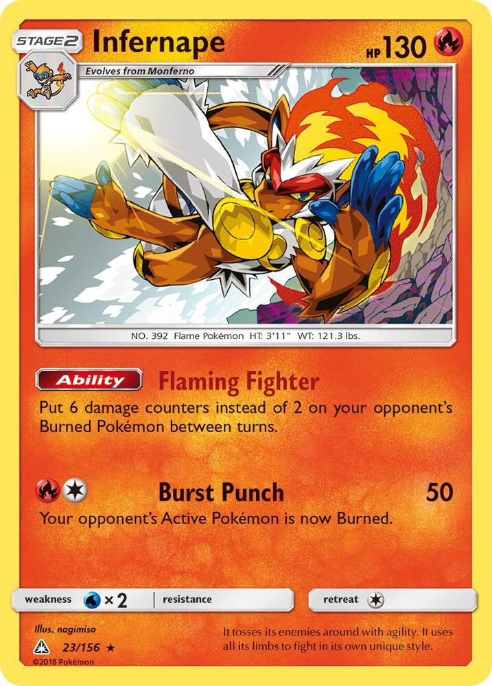Infernape [SM - Ultra Prism] 23/156