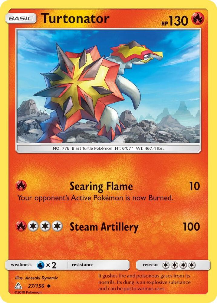 Turtonator [SM - Ultra Prism] 27/156