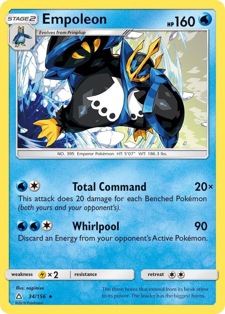 Empoleon [SM - Ultra Prism] 34/156