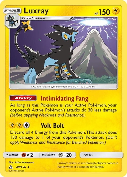 Luxray [SM - Ultra Prism] 48/156