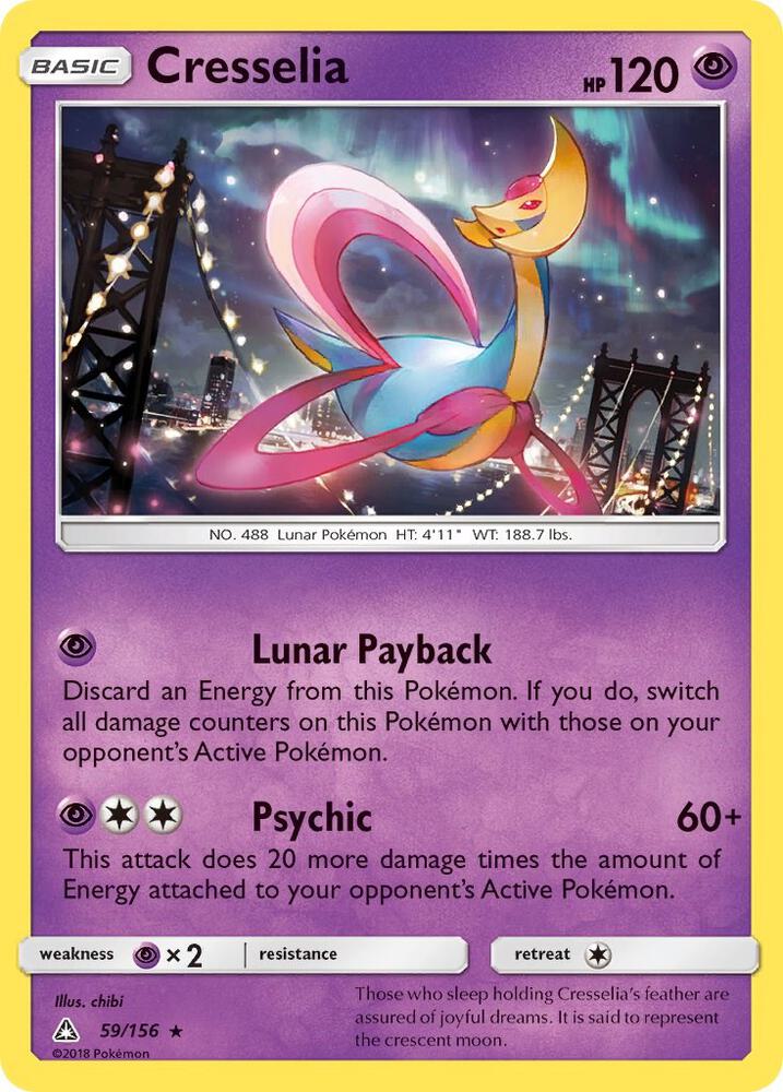 Cresselia [SM - Ultra Prism] 59/156