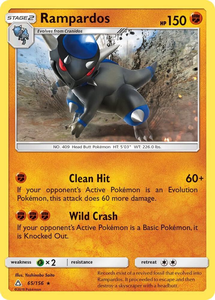 Rampardos [SM - Ultra Prism] 65/156