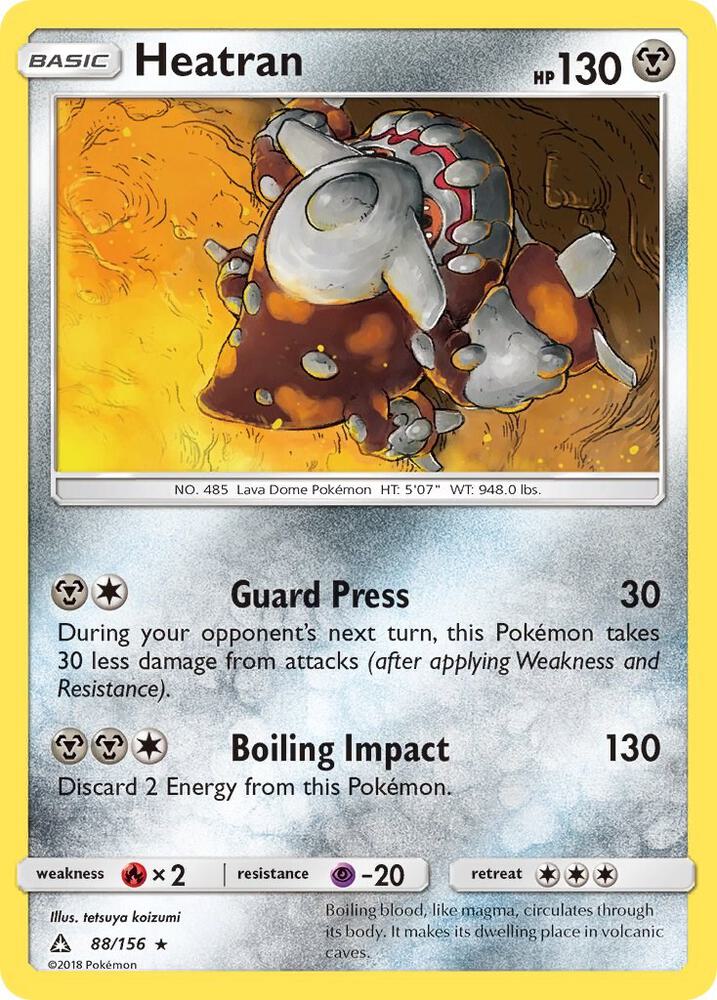 Heatran [SM - Ultra Prism] 88/156