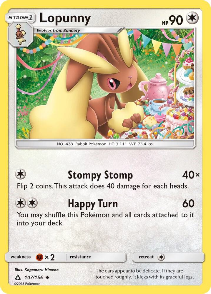 Lopunny [SM - Ultra Prism] 107/156