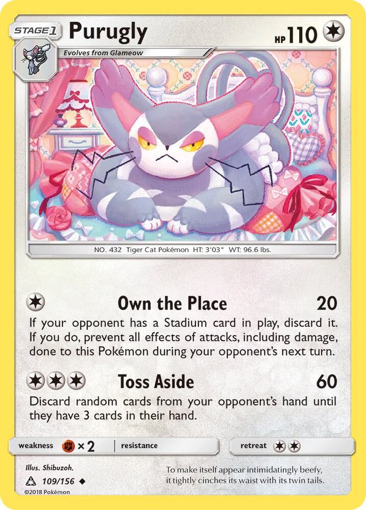Purugly [SM - Ultra Prism] 109/156