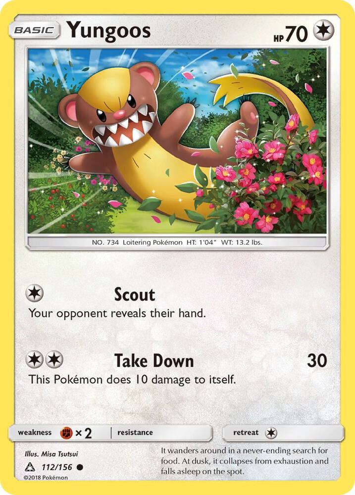Yungoos [SM - Ultra Prism] 112/156