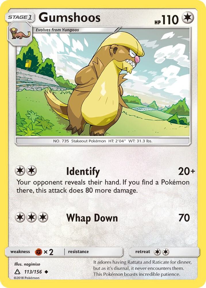 Gumshoos [SM - Ultra Prism] 113/156