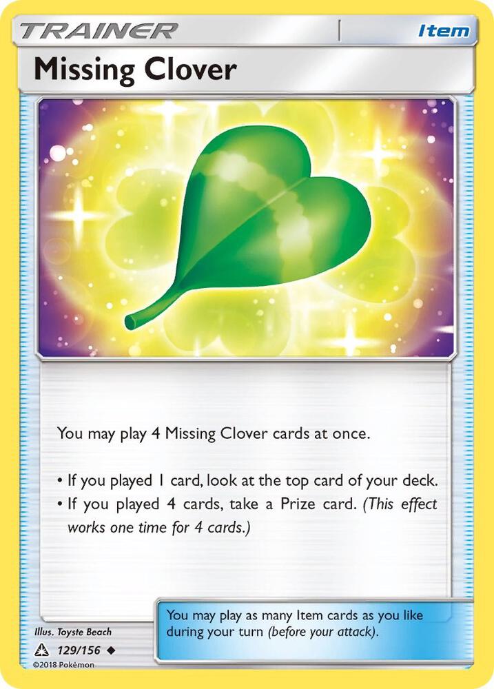 Missing Clover [SM - Ultra Prism] 129/156
