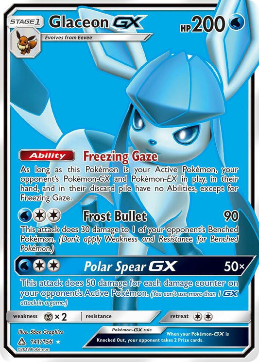 Glaceon GX (Full Art) [SM - Ultra Prism] 141/156