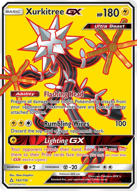 Xurkitree GX (Full Art) [SM - Ultra Prism] 142/156