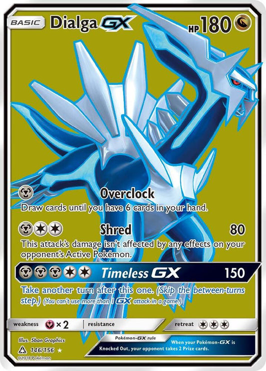 Dialga GX (Full Art) [SM - Ultra Prism] 146/156
